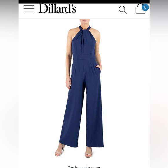julia jordan Pants & Jumpsuits Julia Jordan Halter Twist Neck